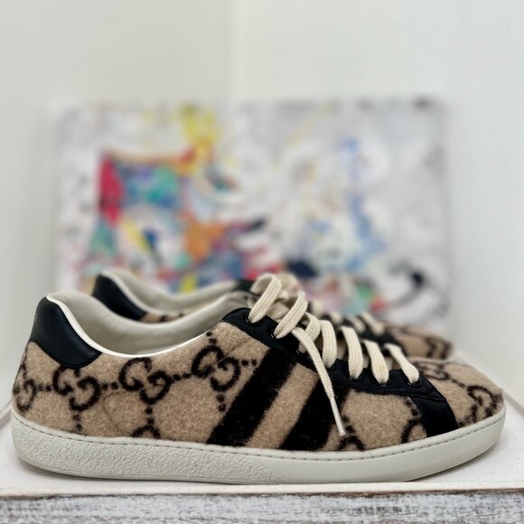 GUCCI Other - Gucci GG Wool Low-Top Sneakers Men